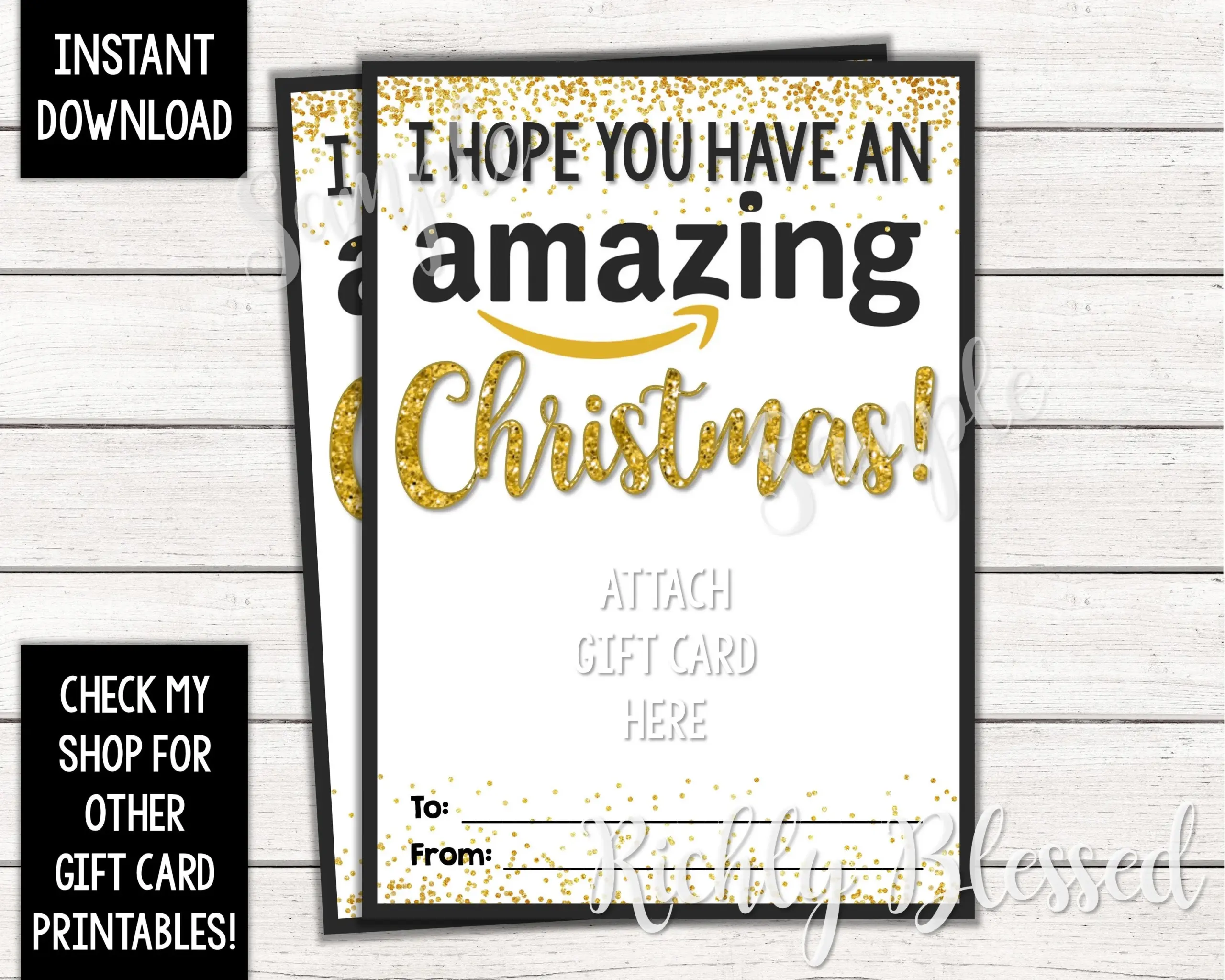 Instant Download Amazon Gift Card
