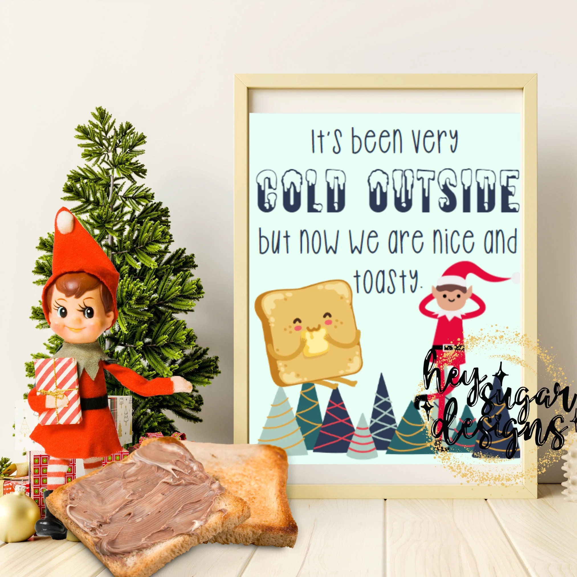 Its Been Cold Outside But Now The Elf Is