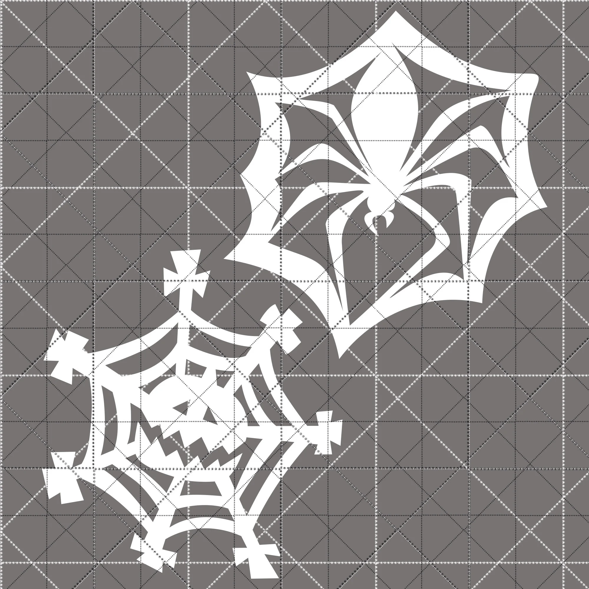 Jack Skellington Spider Snowflake Svg