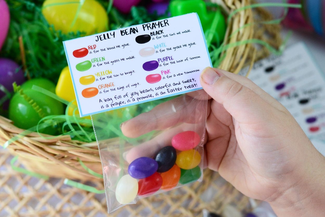 Jelly Bean Prayer Printable