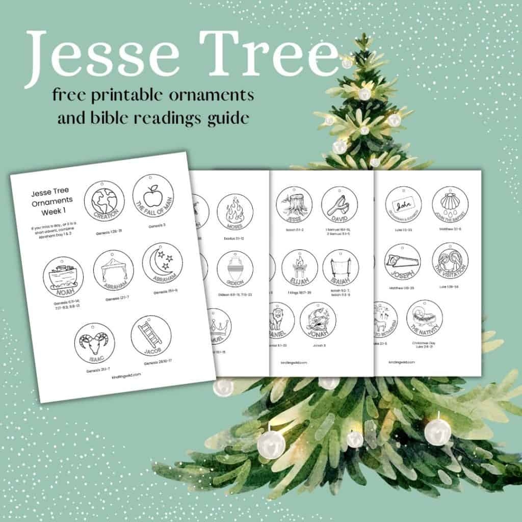 jesse tree free printables jesse tree free printables