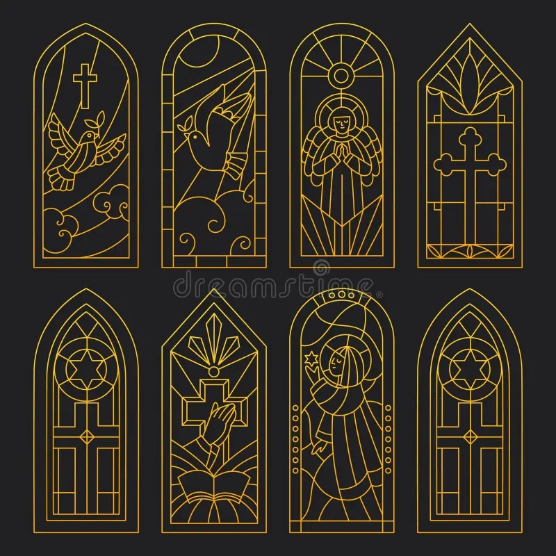 Jesus Stained Glass