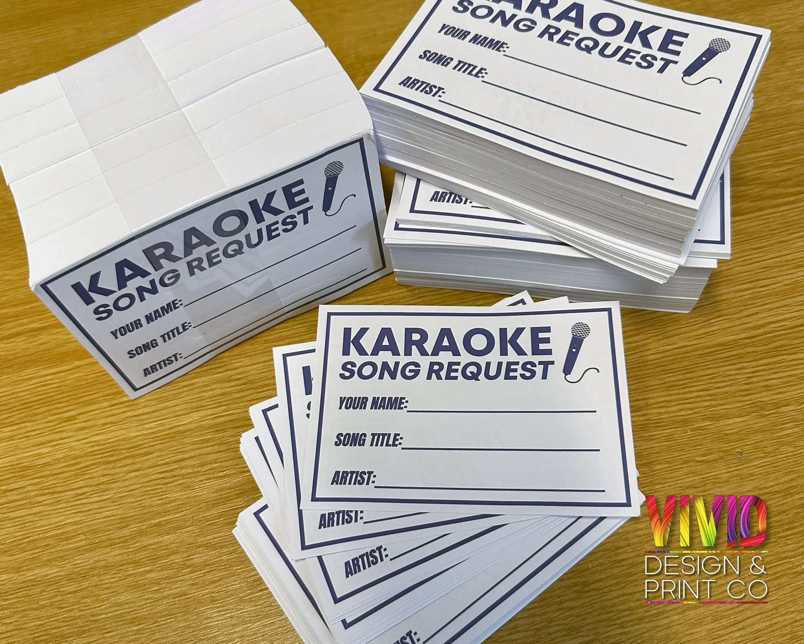 Karaoke Song Request Slips Printable Karaoke Song Request Slips Printable