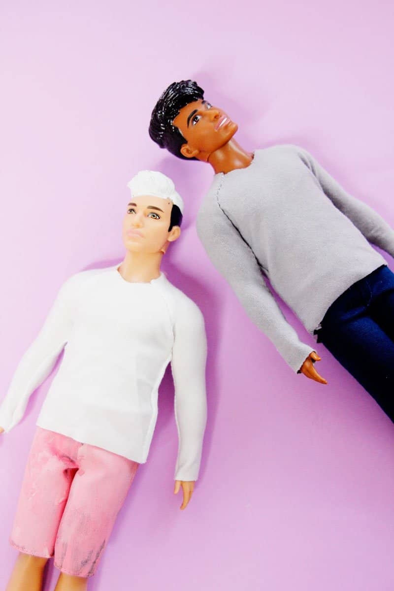 Ken Barbie Doll Shirt Pattern Free