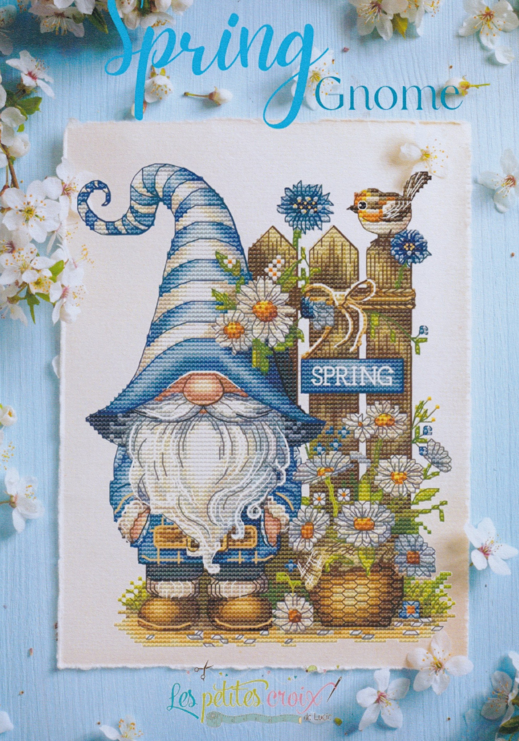 free printable gnome cross stitch patterns