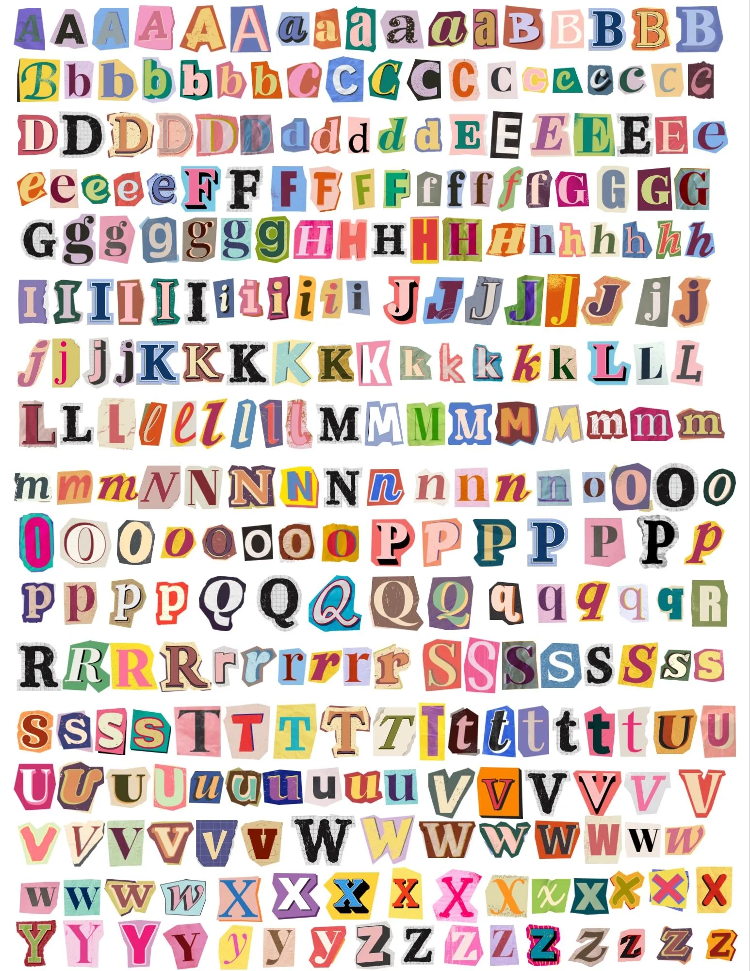 Magazine Scrapbook Letters Cut And Paste Magazine Scrapbook Letters Cut And Paste