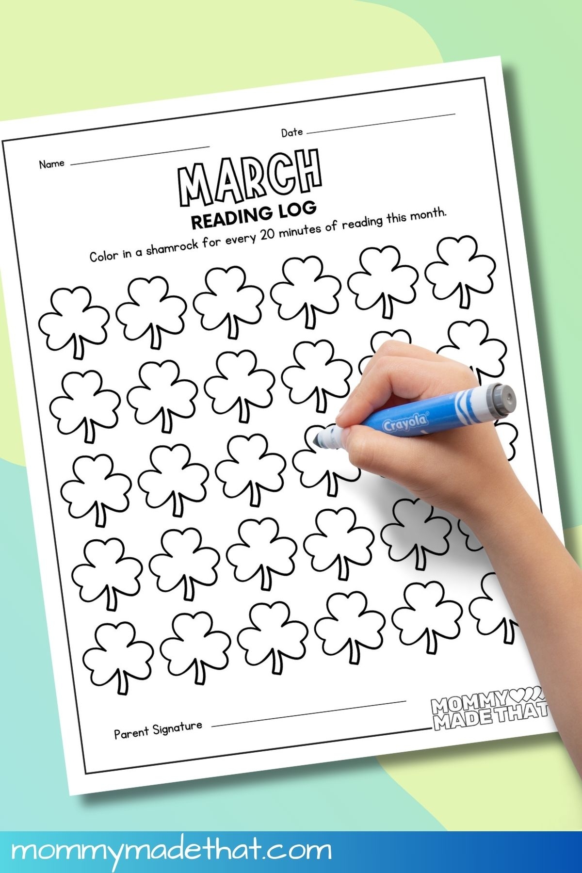 March Reading Log March Reading Log