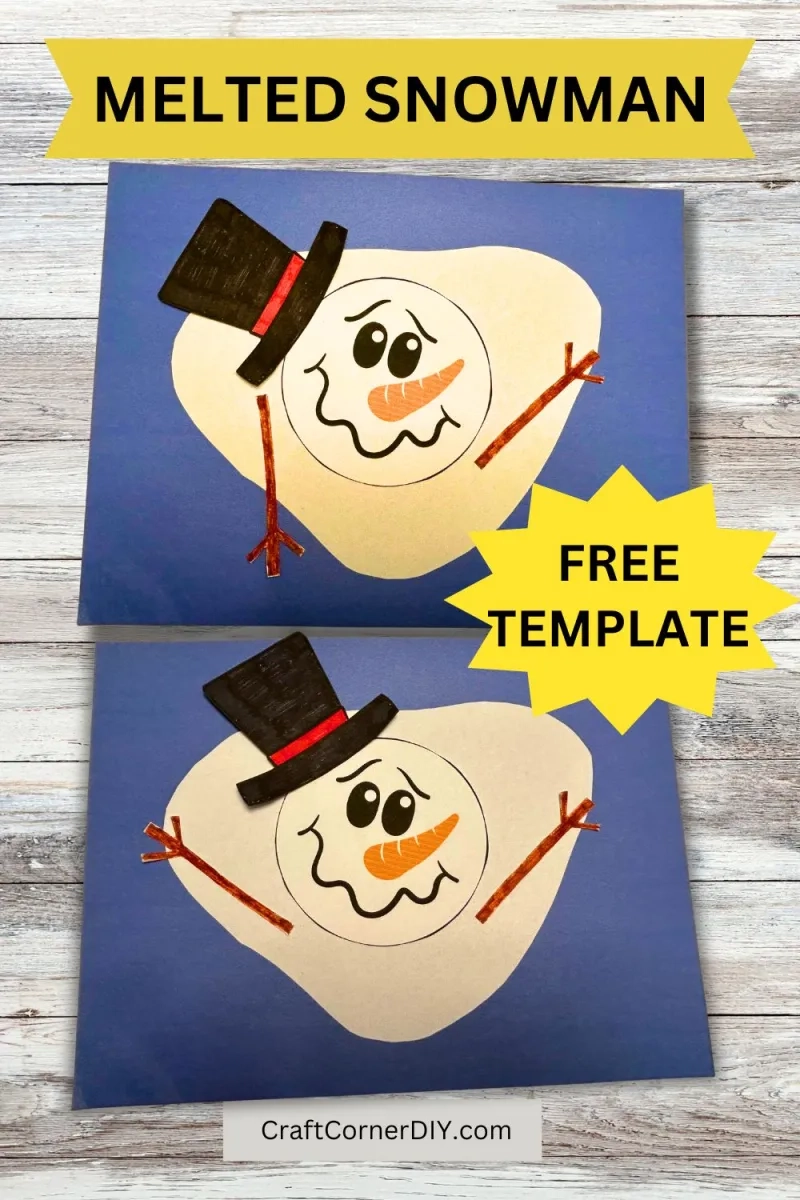 Melted Snowman Craft