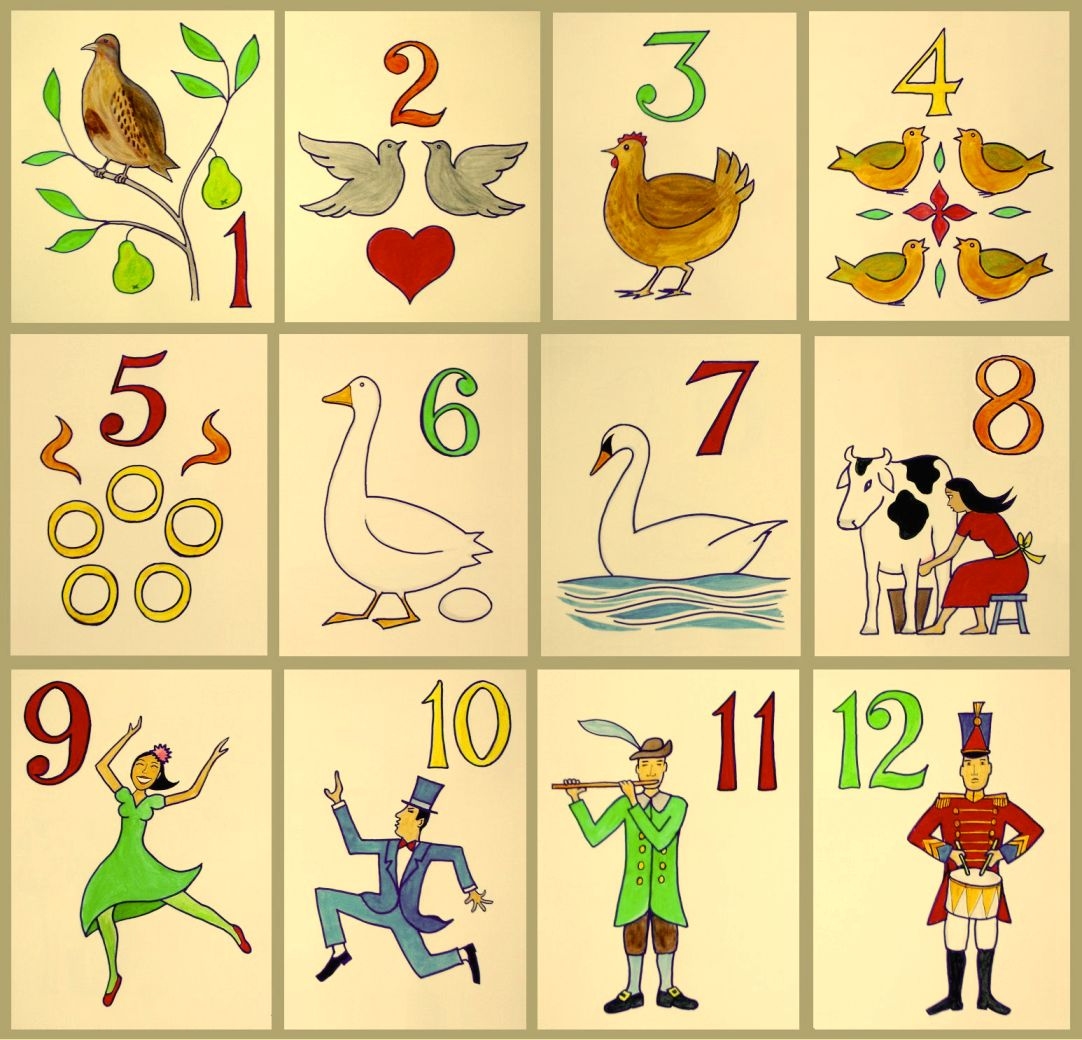 Memorize The 12 Days Of Christmas Lyrics