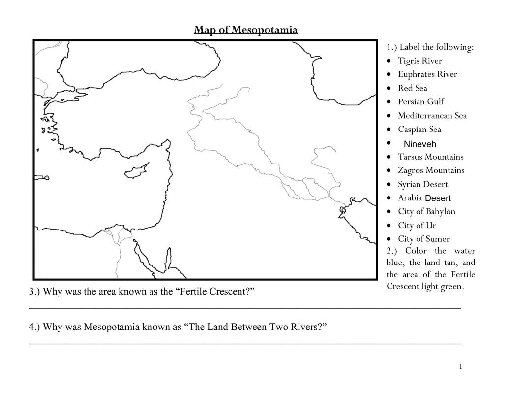 Mesopotamia Mesopotamia