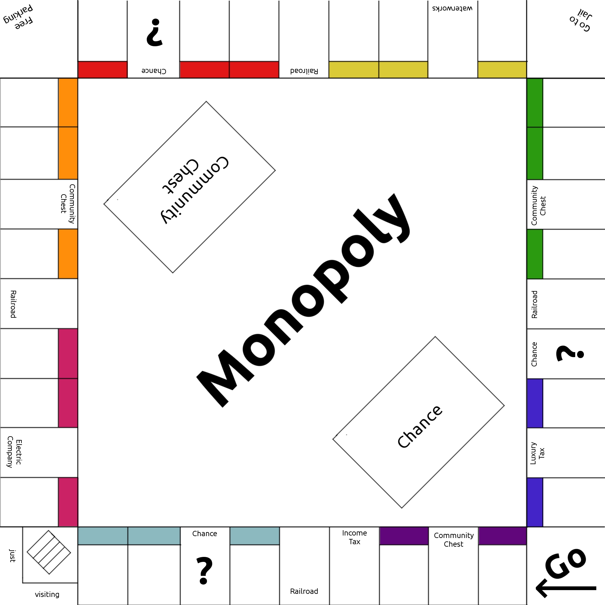 Monopoly Template 321438880