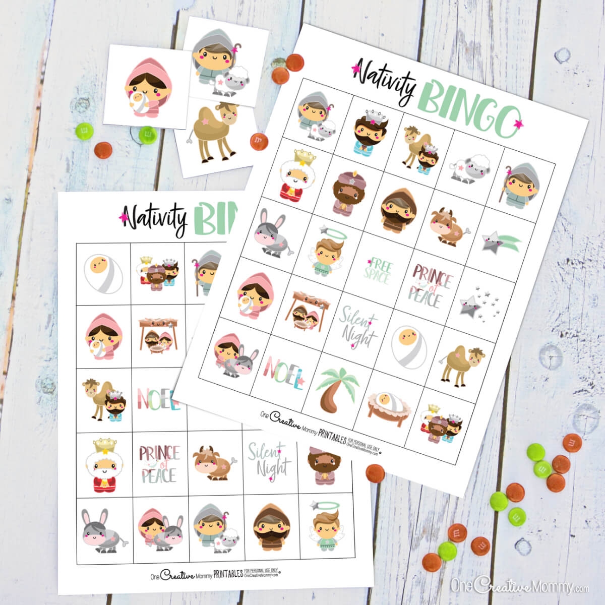 Nativity Bingo Game Christmas Free