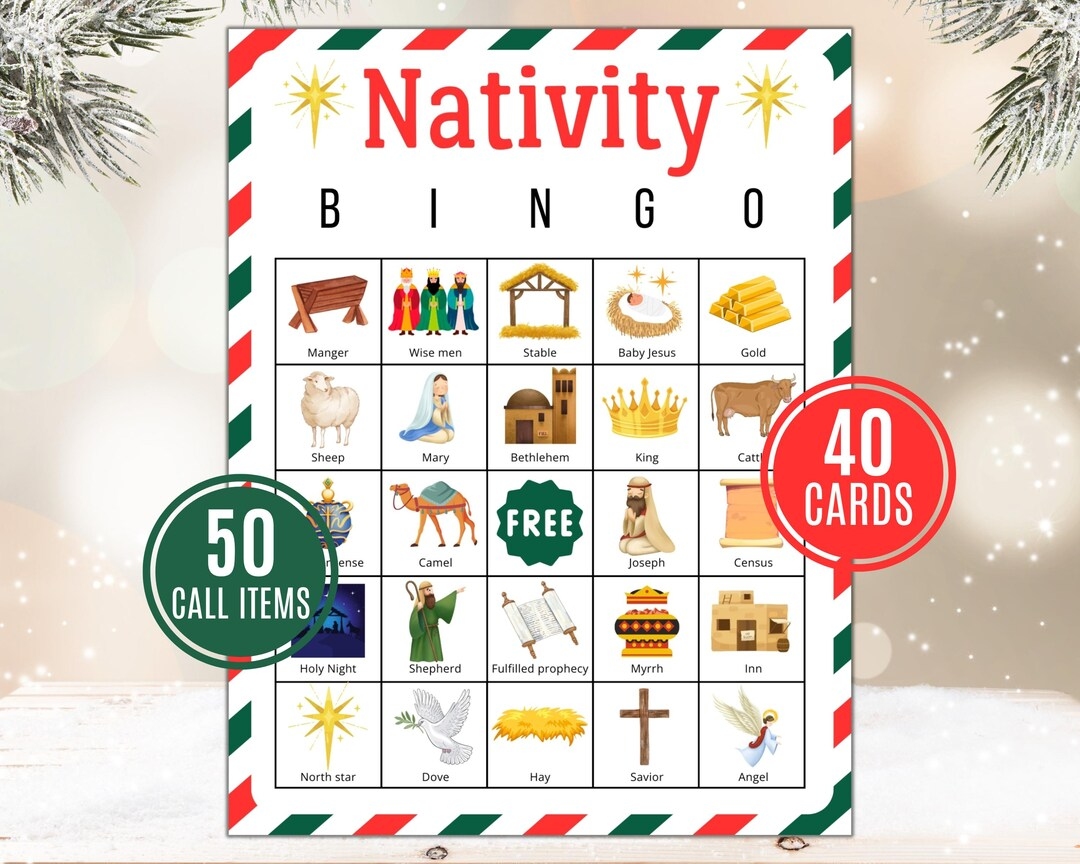 religious christmas bingo free printable religious christmas bingo free printable
