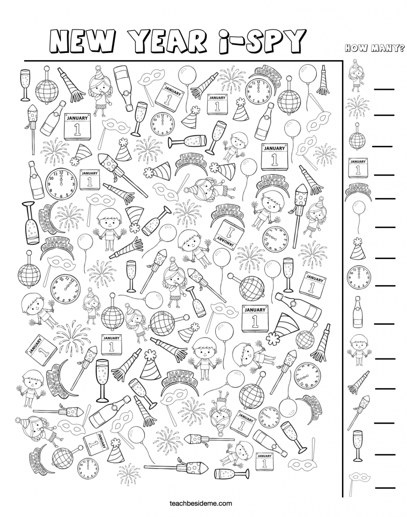 New Year Activities For Kids