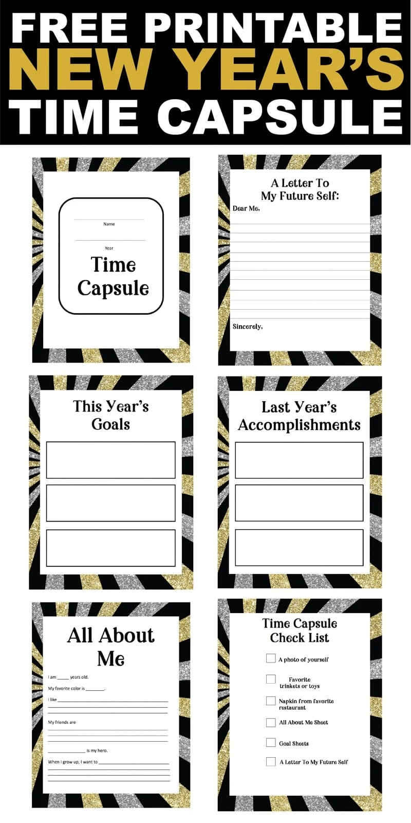 New Years Eve Time Capsule Ideas New Years Eve Time Capsule Ideas