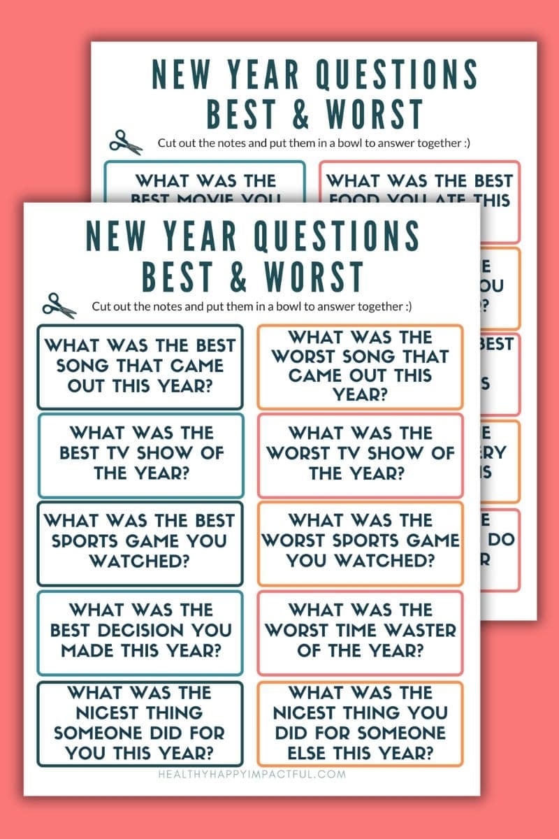 new year trivia questions and answers printable