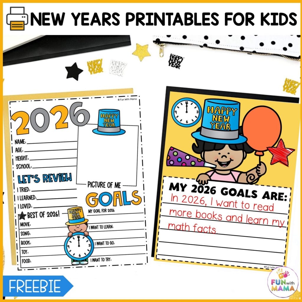 New Years Resolution For Kids