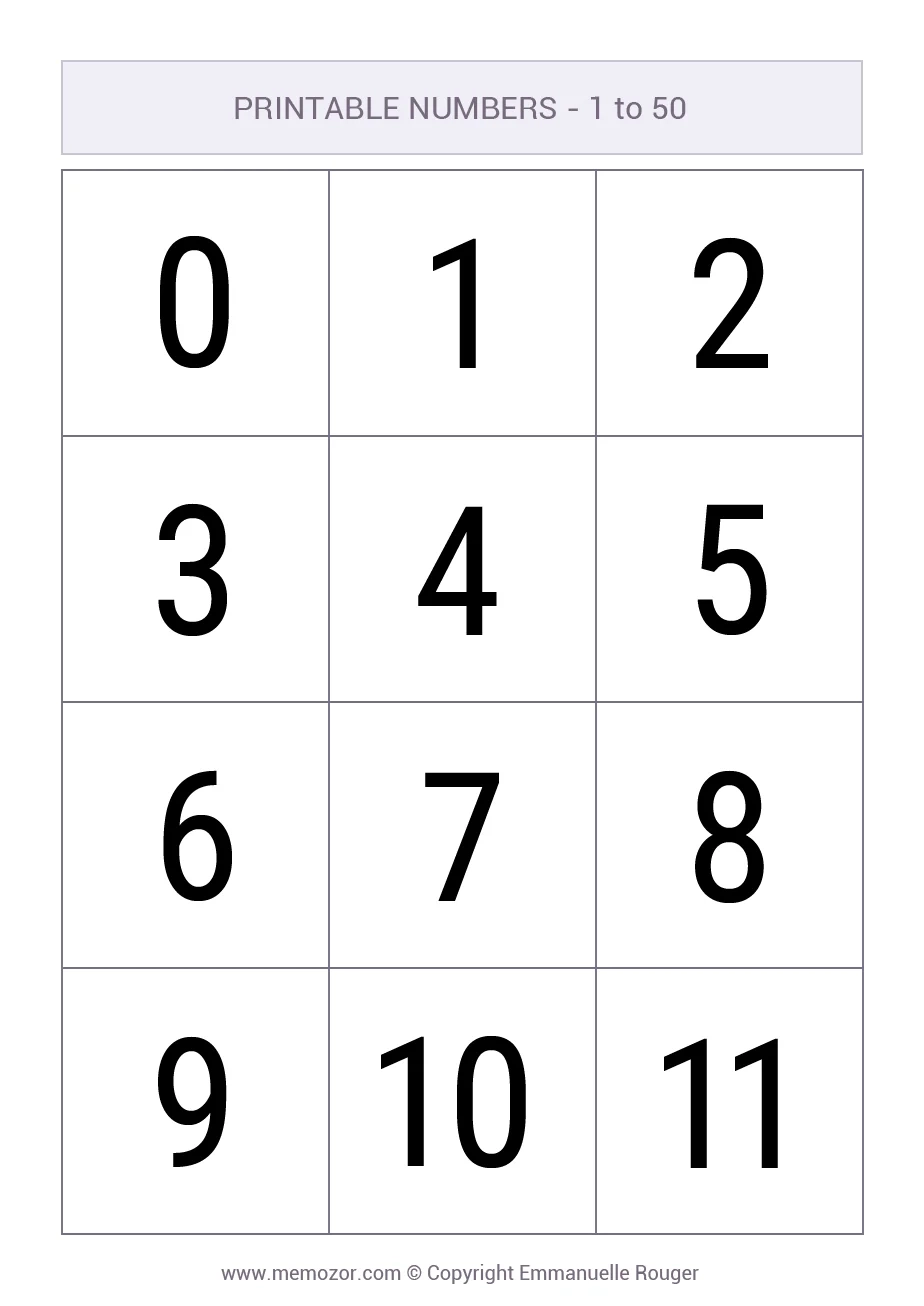 Numbers Numbers