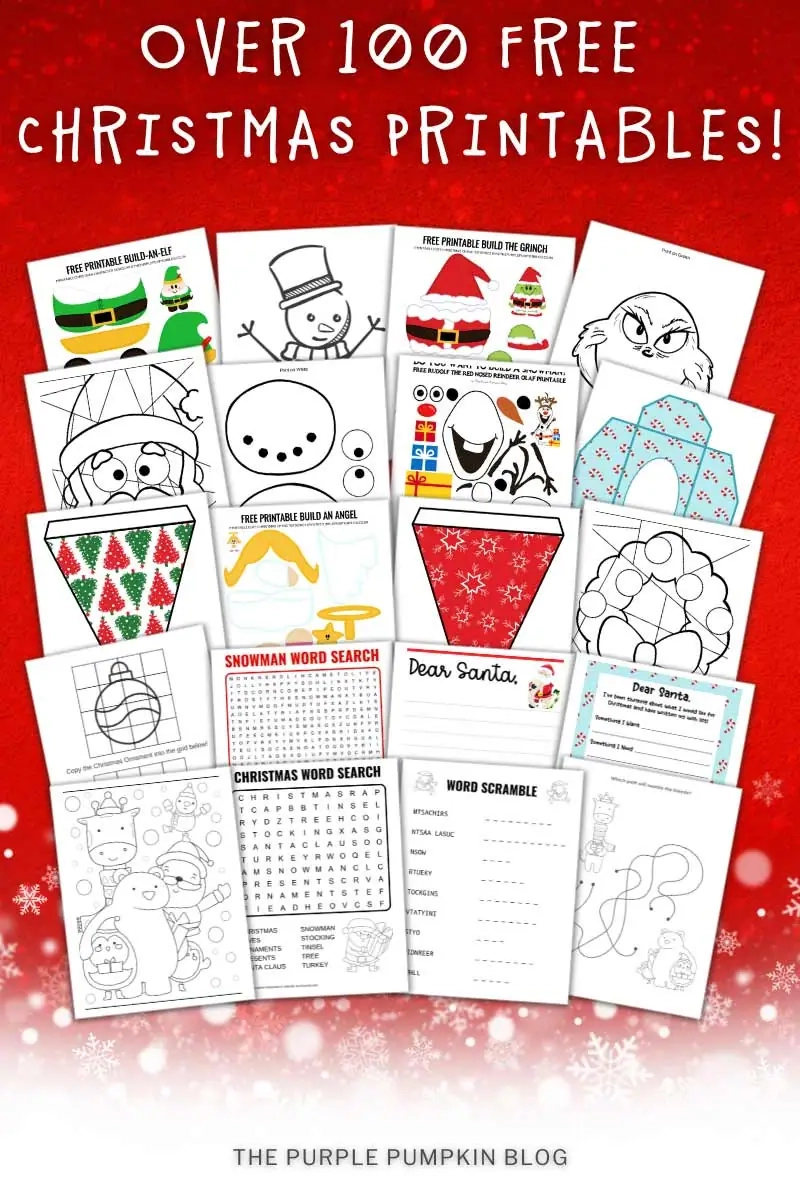 Over 100 Free Christmas Printables To Download Print Over 100 Free Christmas Printables To Download Print