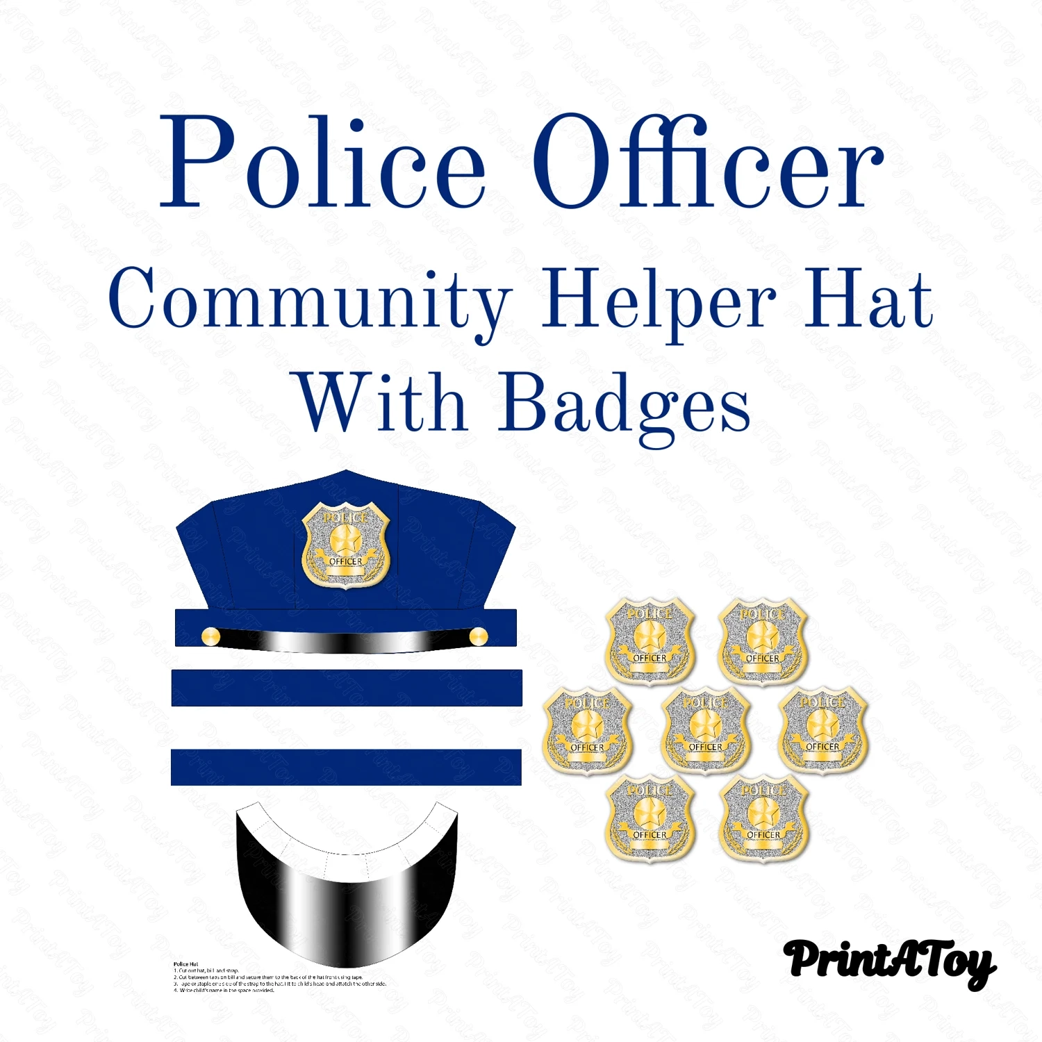 free printable train conductor hat template free printable train conductor hat template