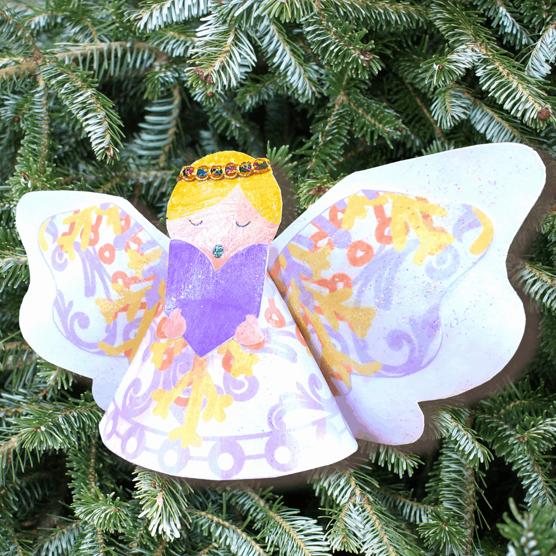 Paper Angel Tree Topper