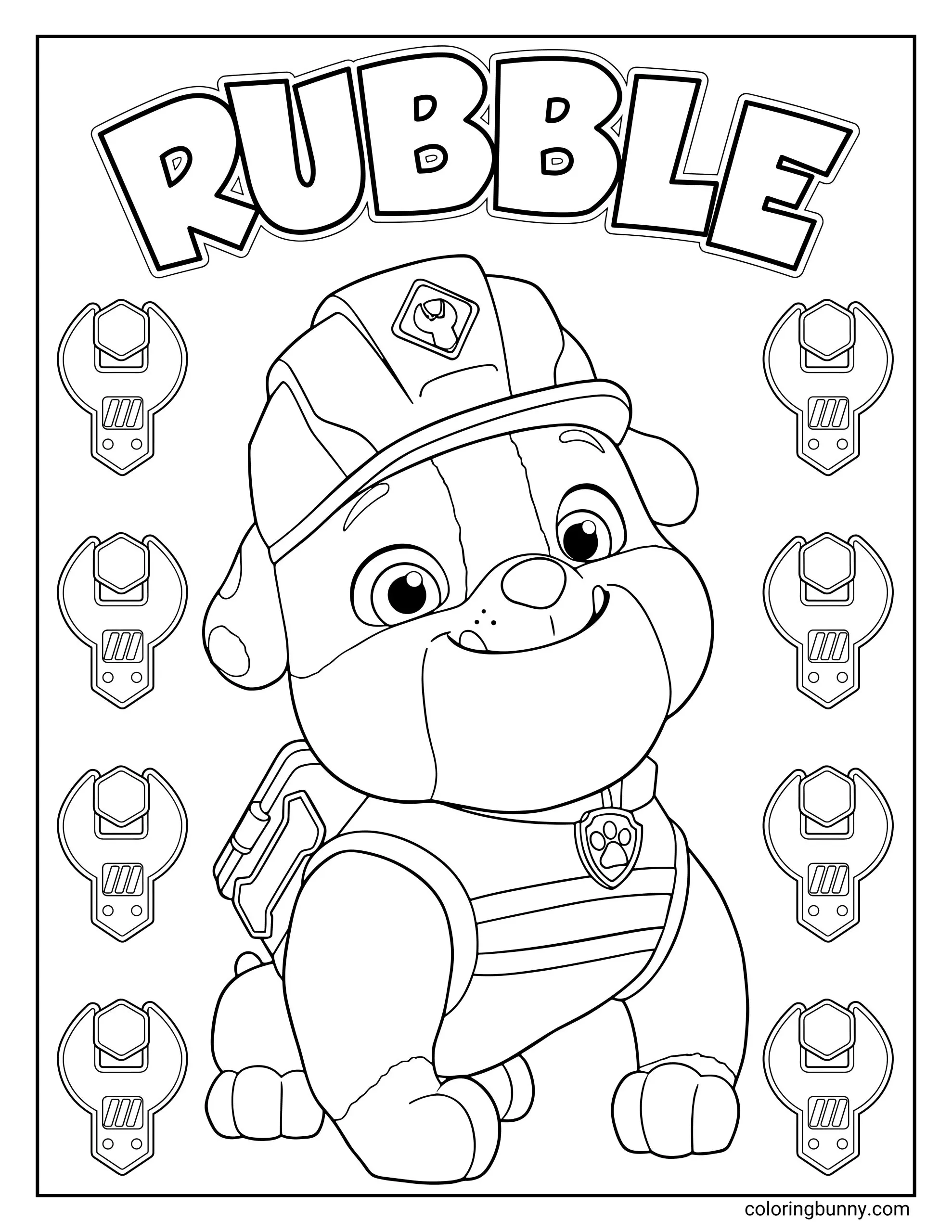Paw Patrol Coloring Pages Paw Patrol Coloring Pages
