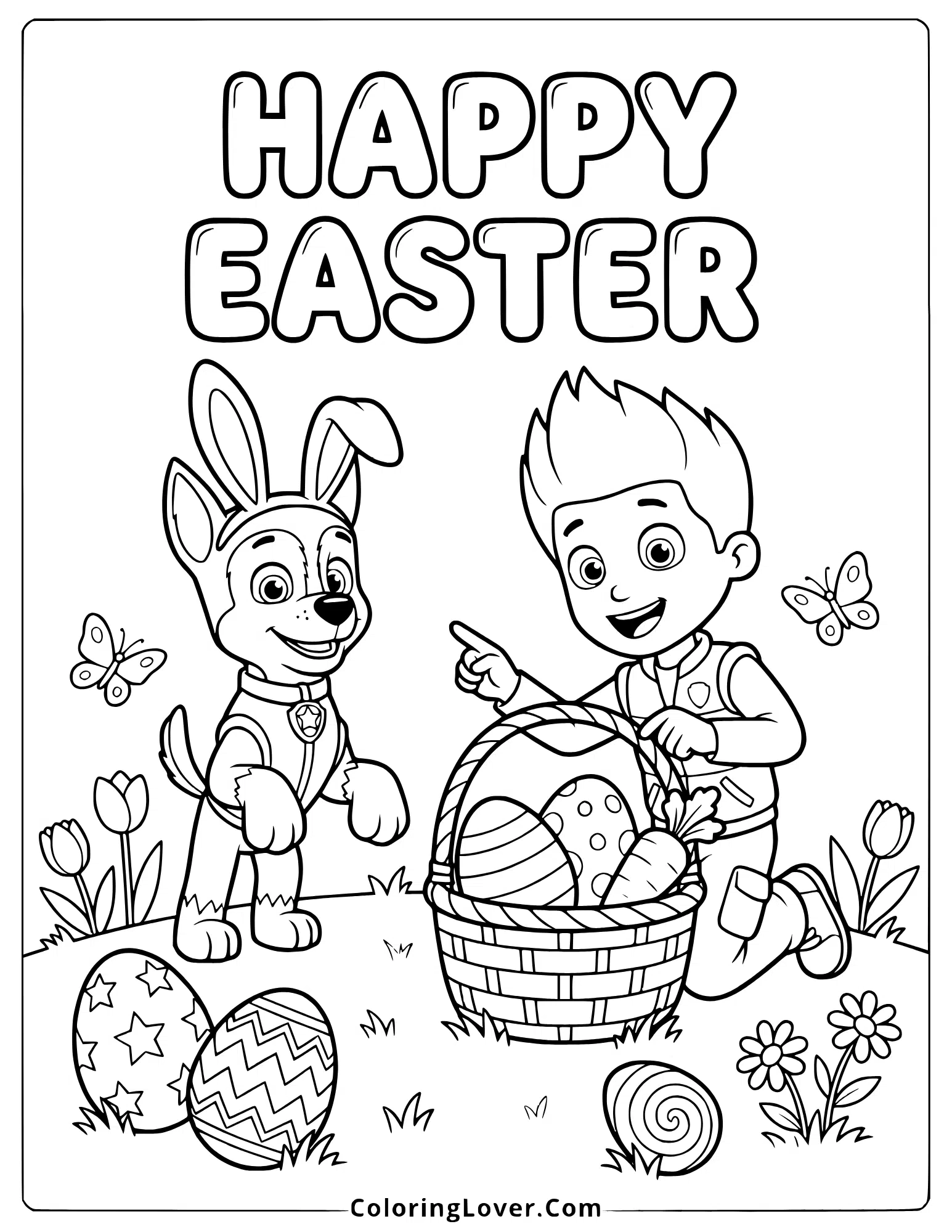 Paw Patrol Coloring Pages Paw Patrol Coloring Pages