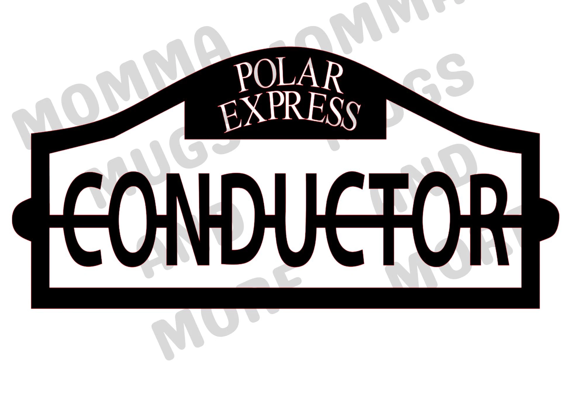 Polar Express Conductor Hat Sign Polar Express Conductor Hat Sign
