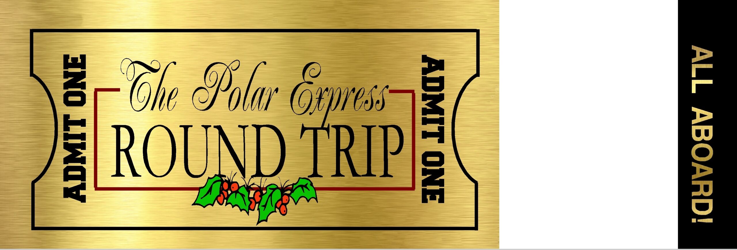 Polar Express Ticket