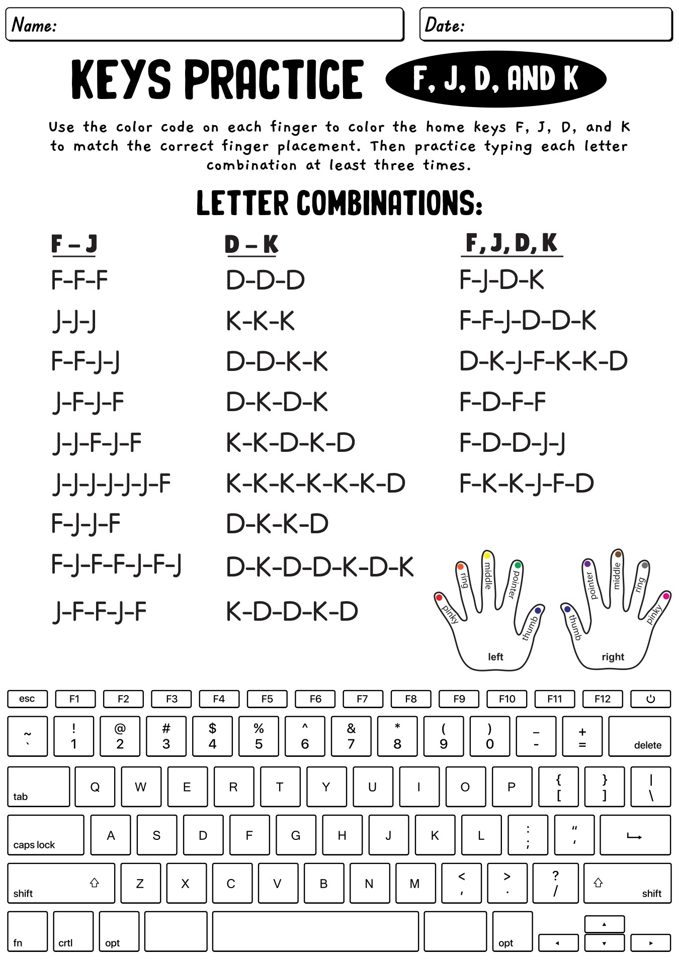 Post Computer Keyboard Worksheet 149805 Post Computer Keyboard Worksheet 149805