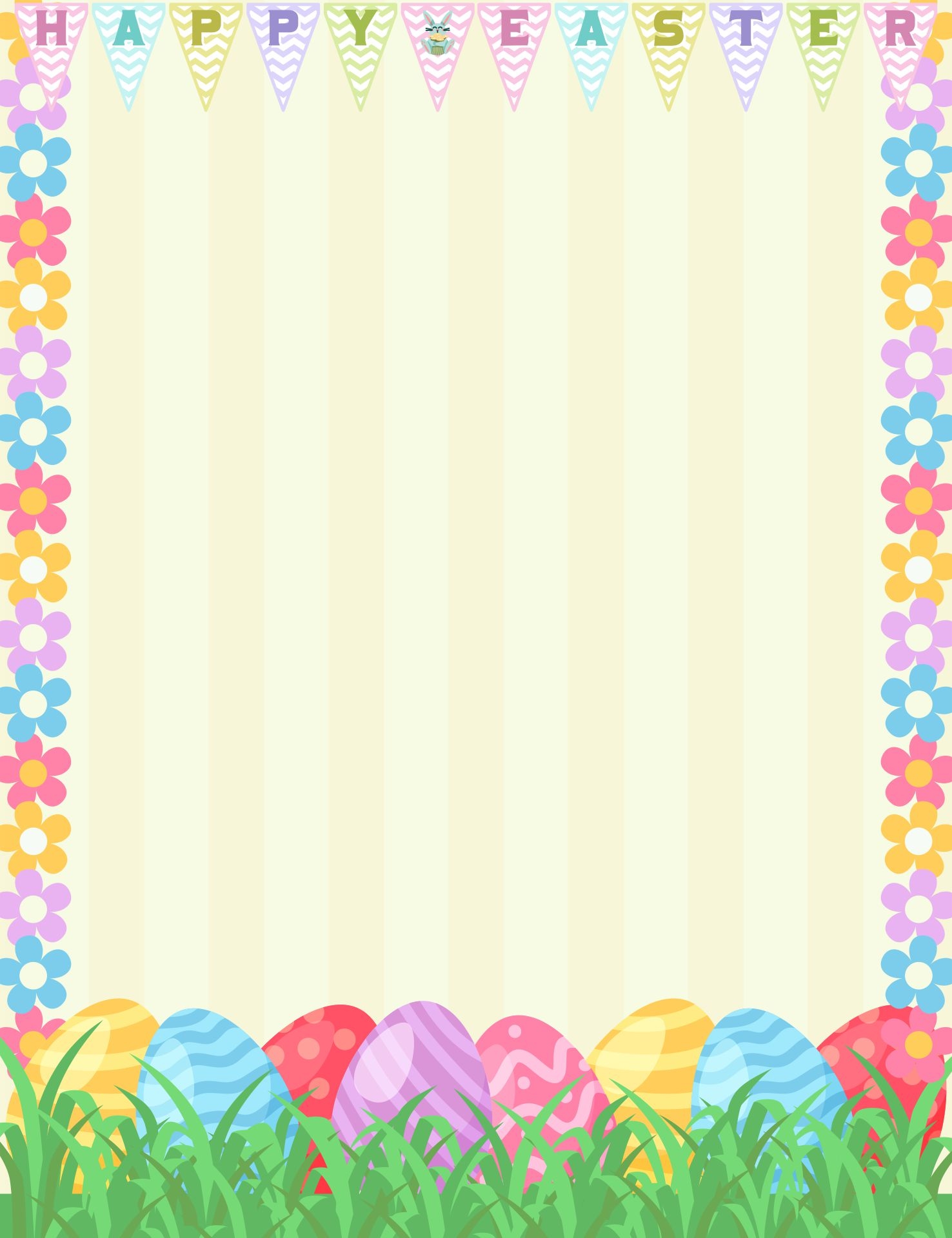 Post Free Printable Easter Borders 203188