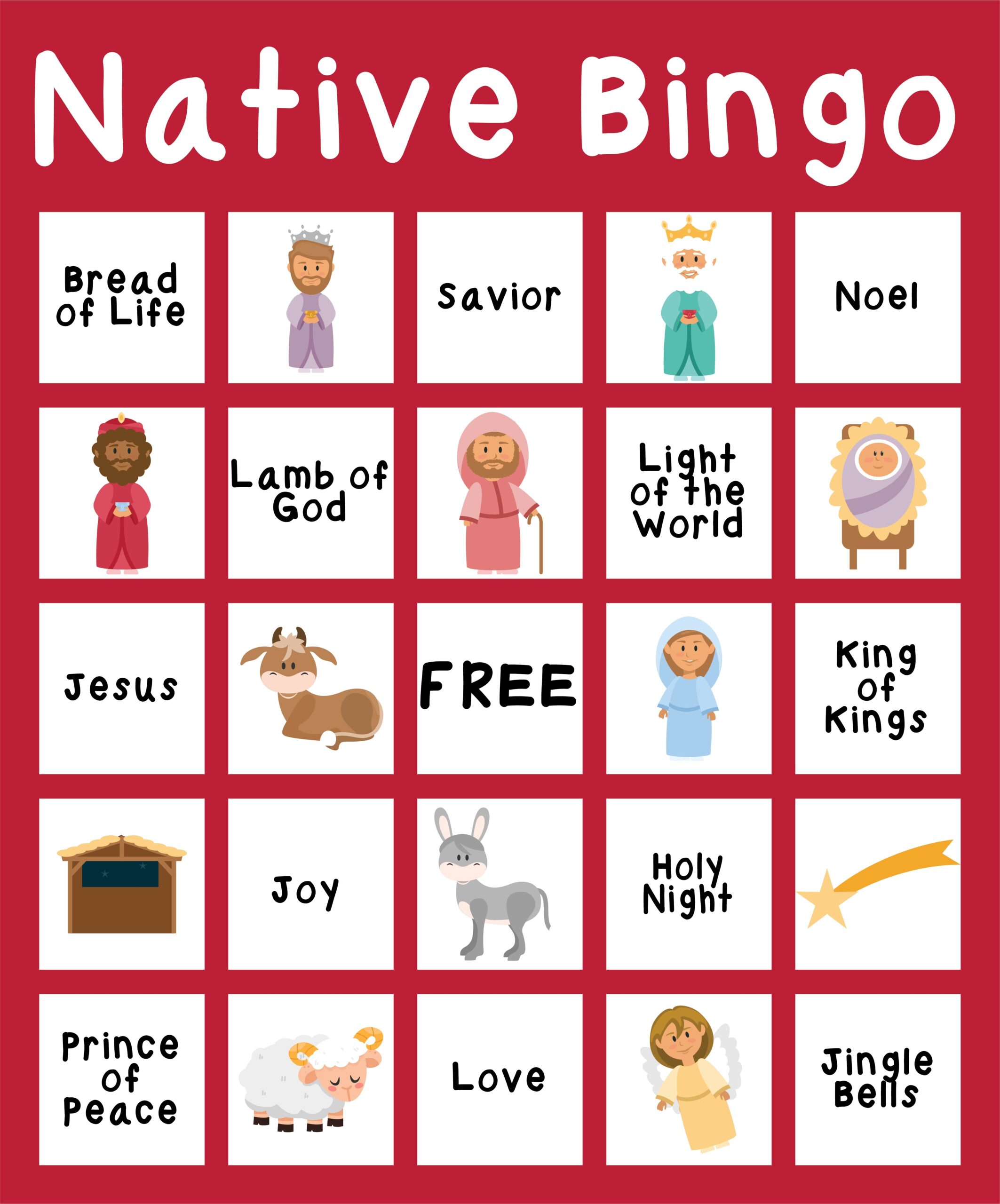 Post Nativity Printable Christmas Bingo 397881 Post Nativity Printable Christmas Bingo 397881