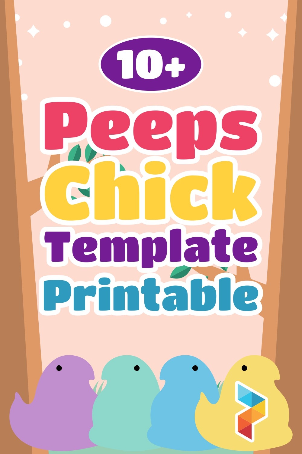 Post Peeps Chick Template Printable 287000
