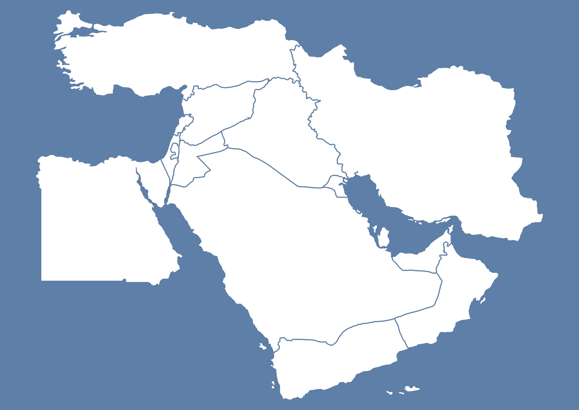 Post Printable Blank Map Of Middle East 400013 Post Printable Blank Map Of Middle East 400013