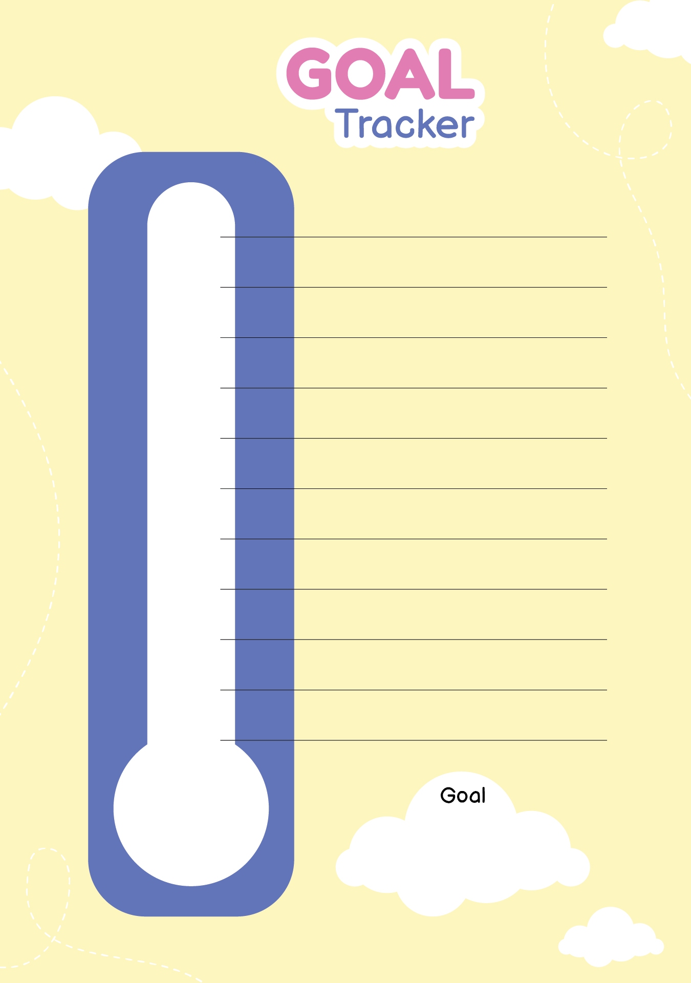 Post Printable Blank Thermometer 104376 Post Printable Blank Thermometer 104376