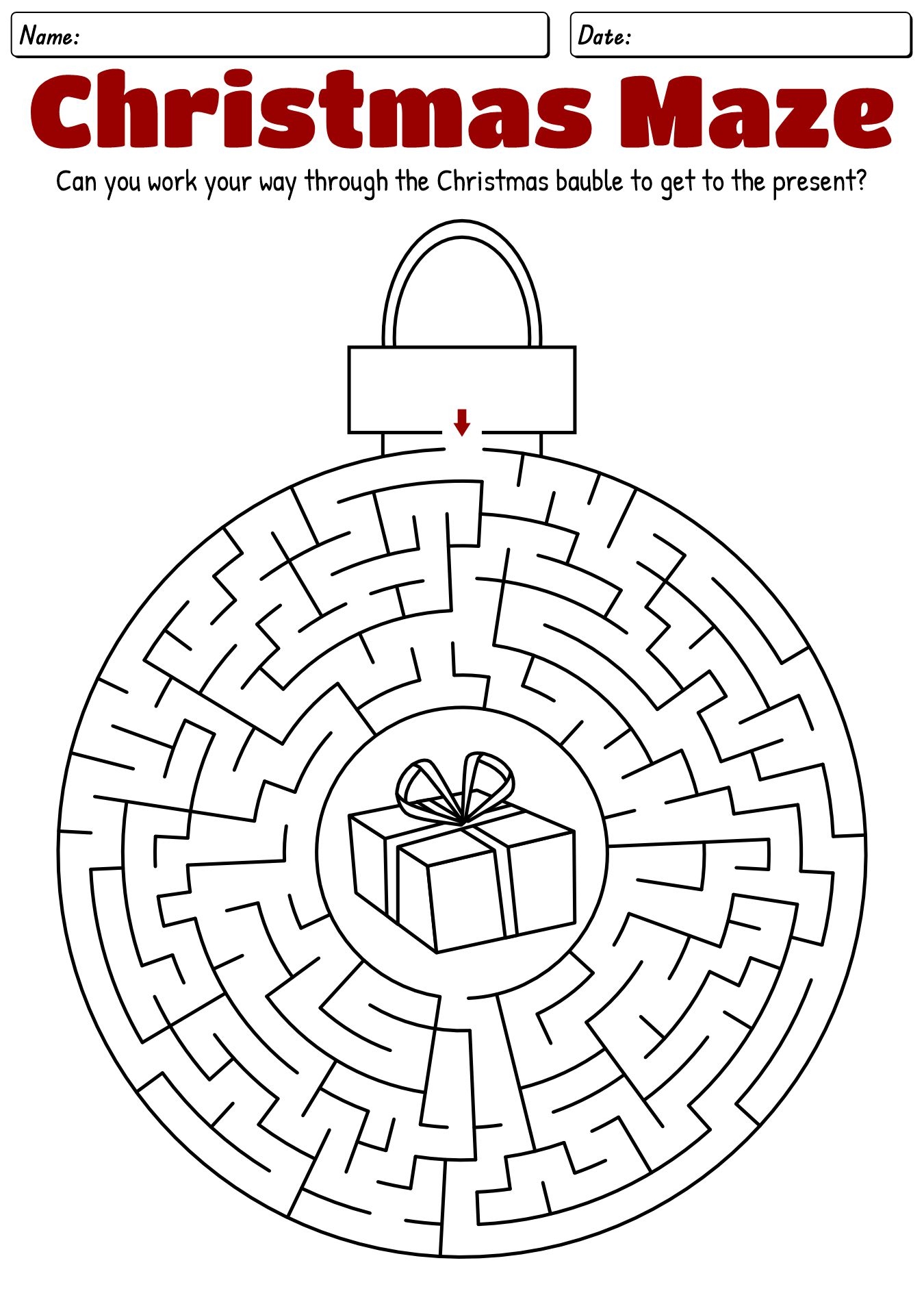 Post Printable Christmas Brain Teasers Worksheets 695729