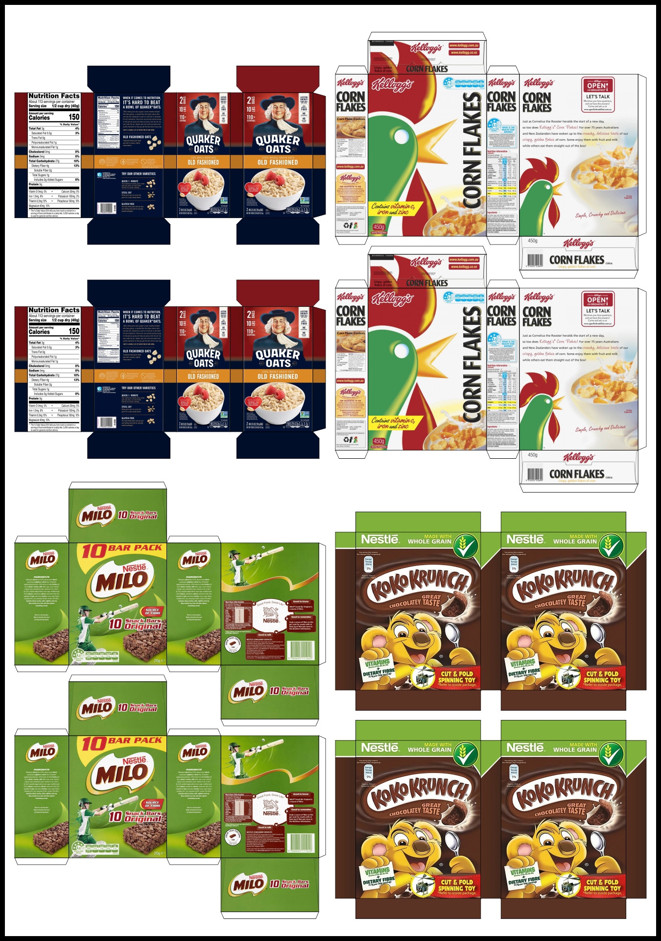 Post Printable Miniature Food 382904