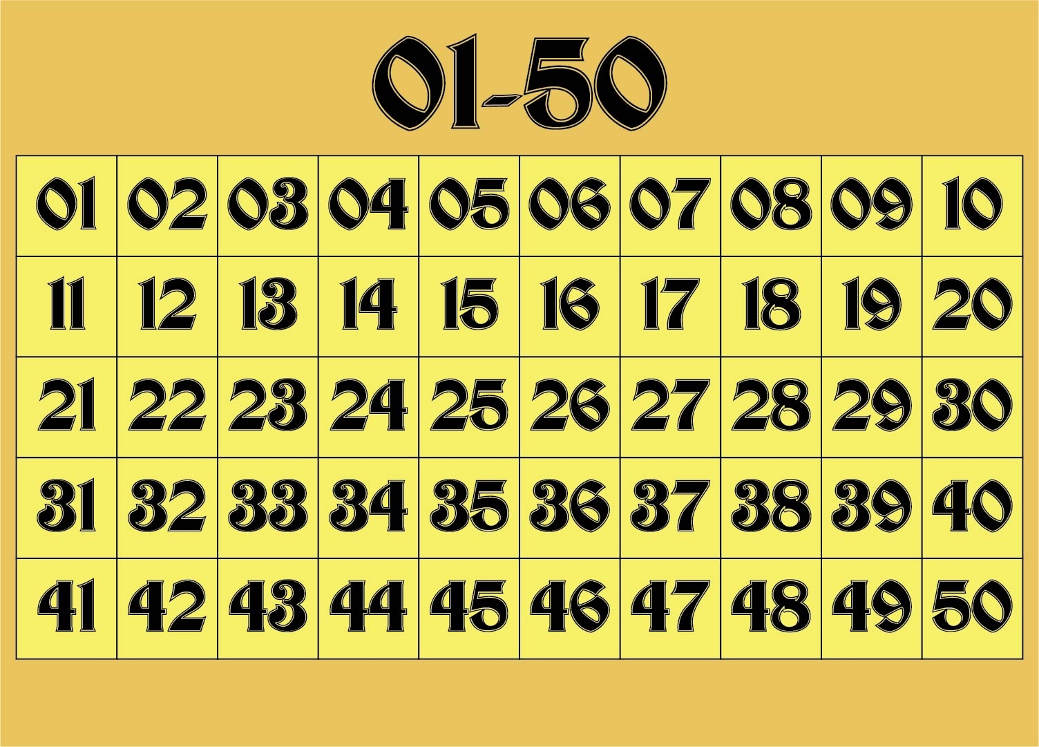 Post Printable Numbers 1 50 229482 Post Printable Numbers 1 50 229482