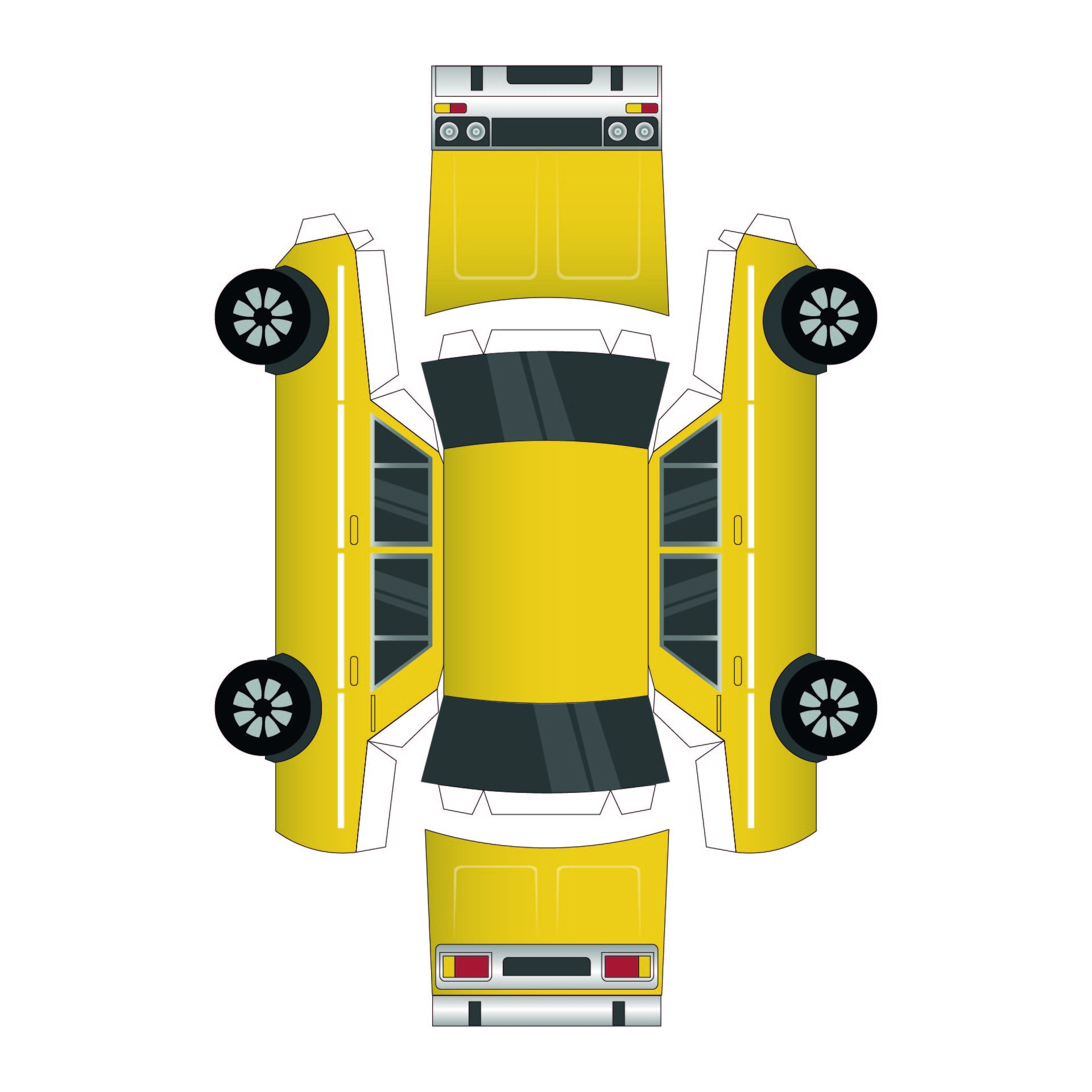 free paper car templates free paper car templates