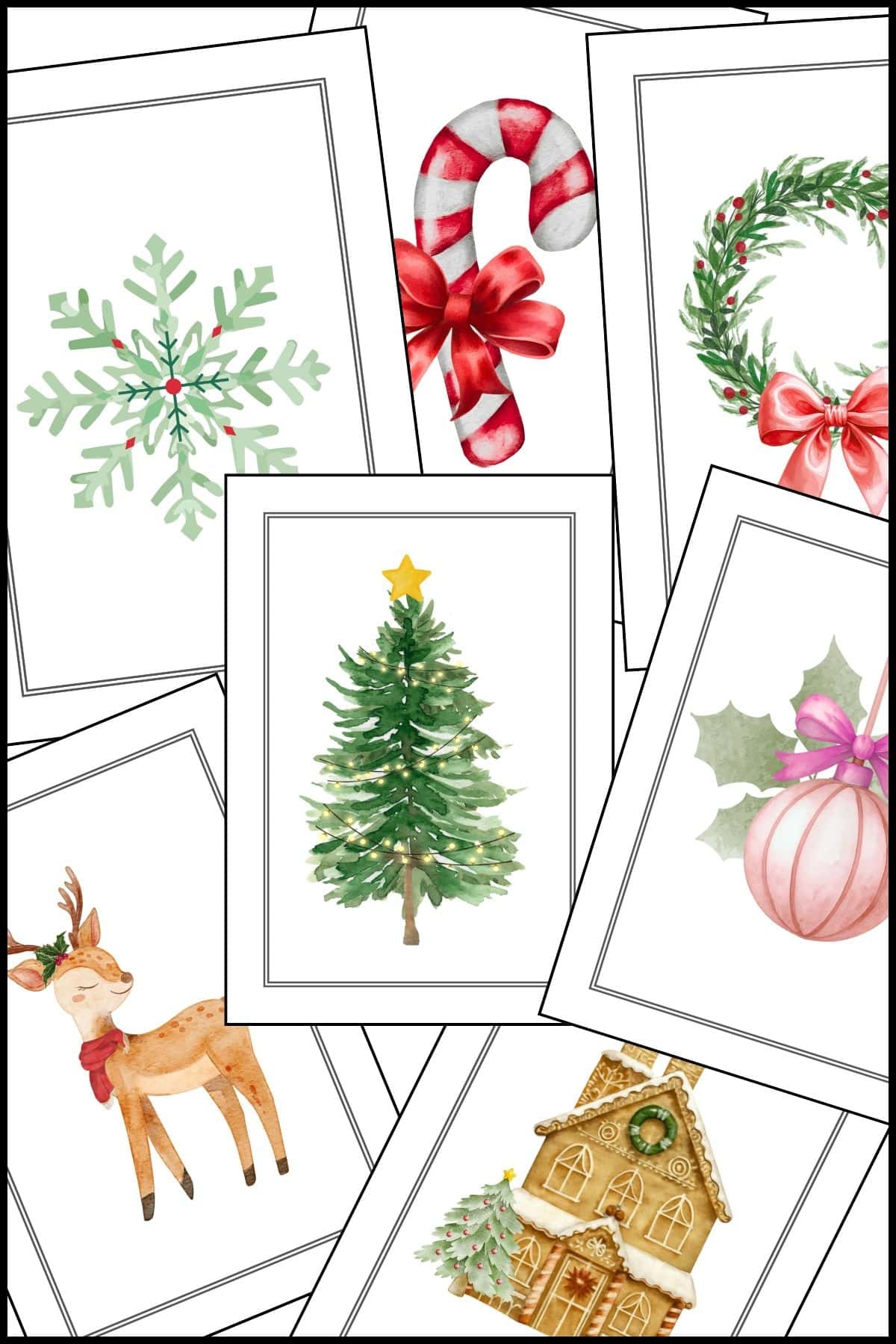 Printable Christmas Signs 35 Free Festive Templates