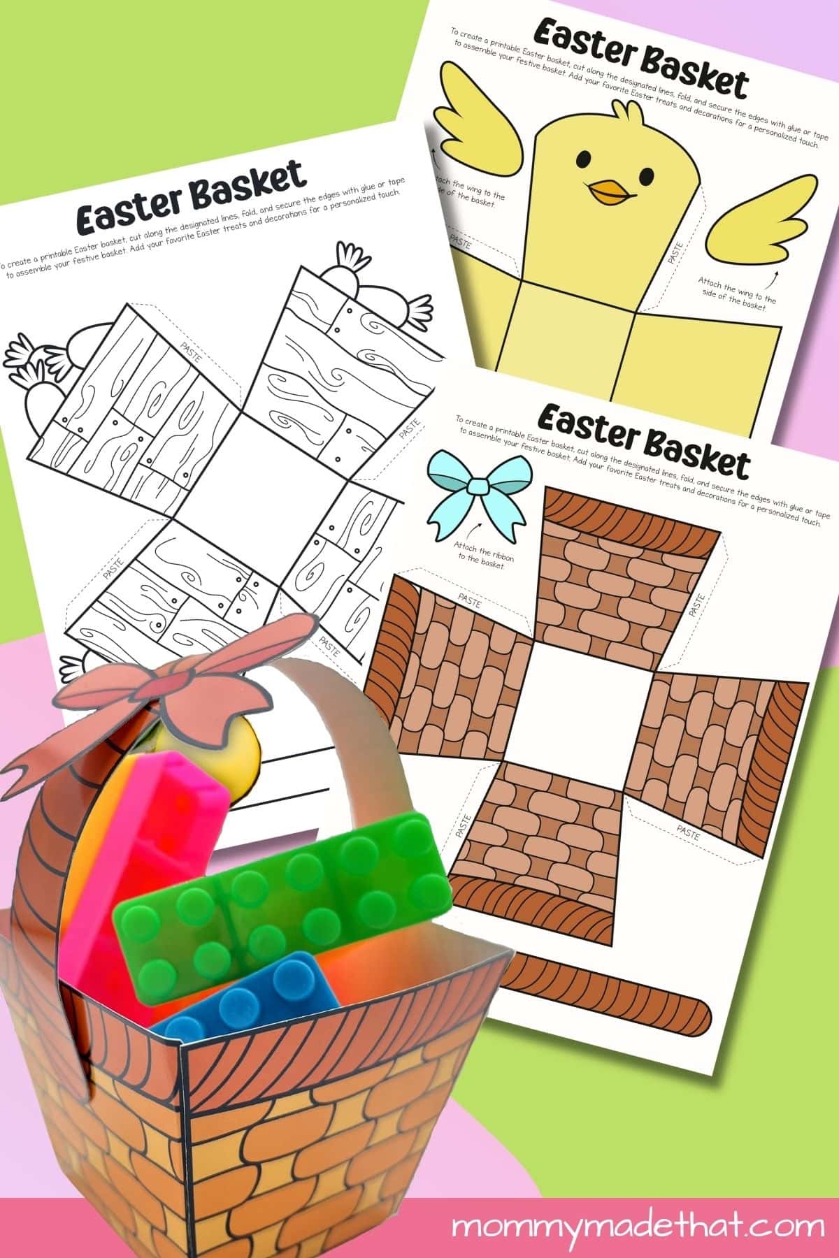 Printable Easter Baskets