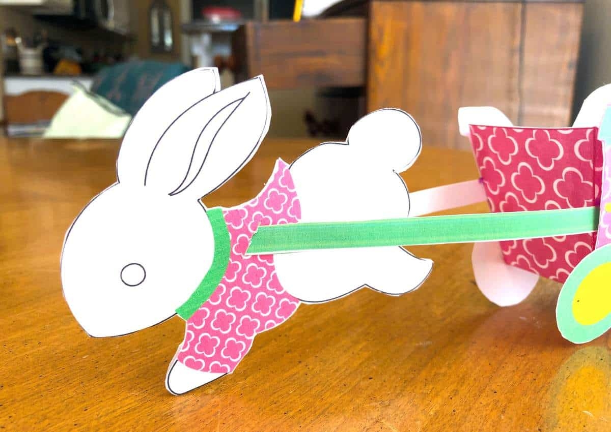 Printable Easter Bunny Craft Template Printable Easter Bunny Craft Template