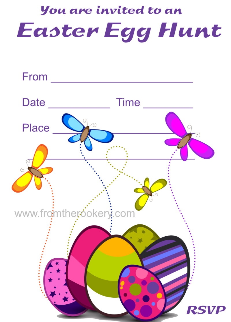 free printable easter eggs hunt flyers