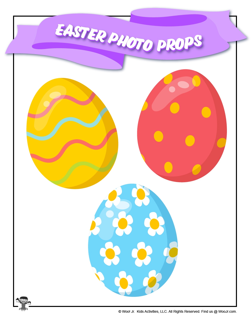 Printable Easter Photo Props