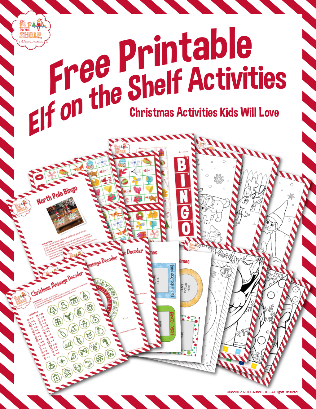 Printable Elfontheshelf Activities Printable Elfontheshelf Activities