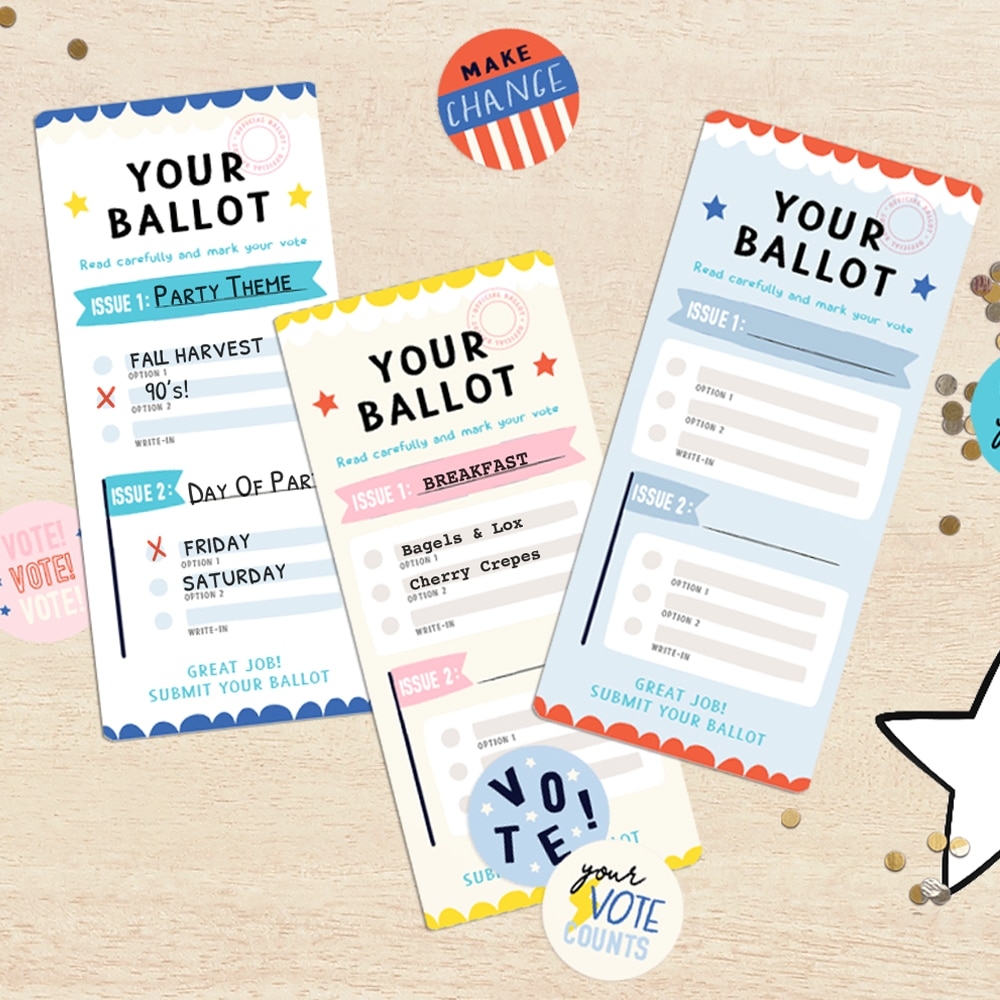 Printable Kids Election Kit Printable Kids Election Kit