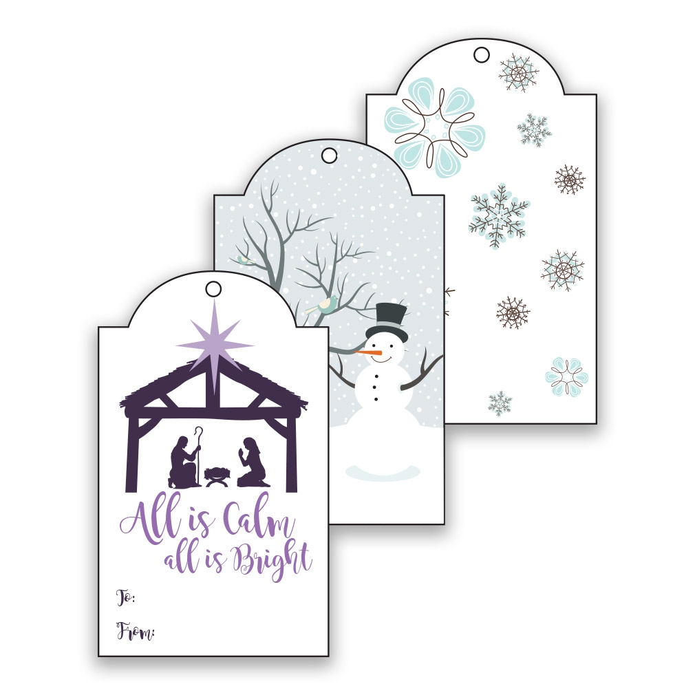 Printable Lds Christmas Gift Tags Winter