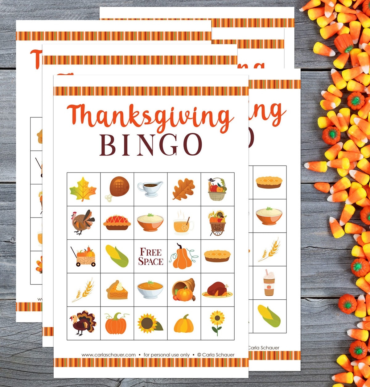 Printable Thanksgiving Bingo Printable Thanksgiving Bingo