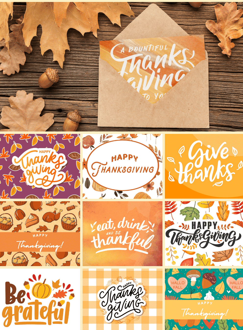Printable Thanksgiving Cards Printable Thanksgiving Cards