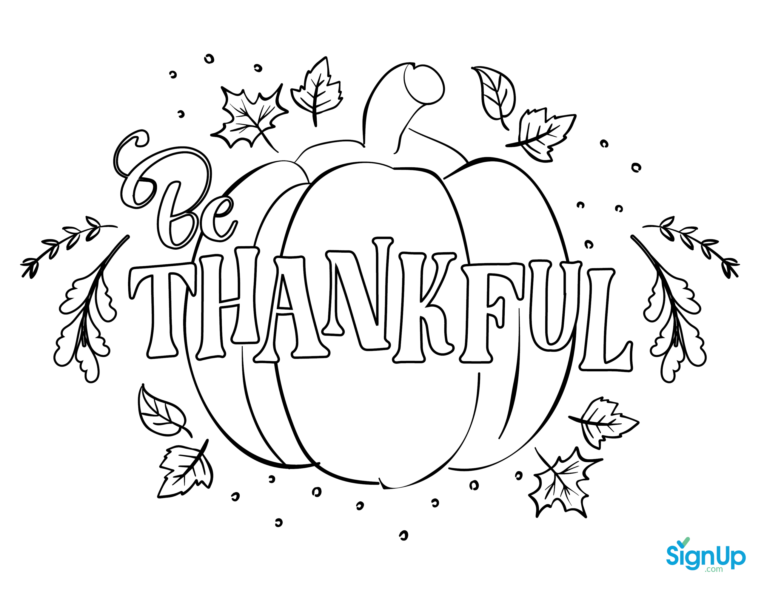 Printable Thanksgiving Place Mats
